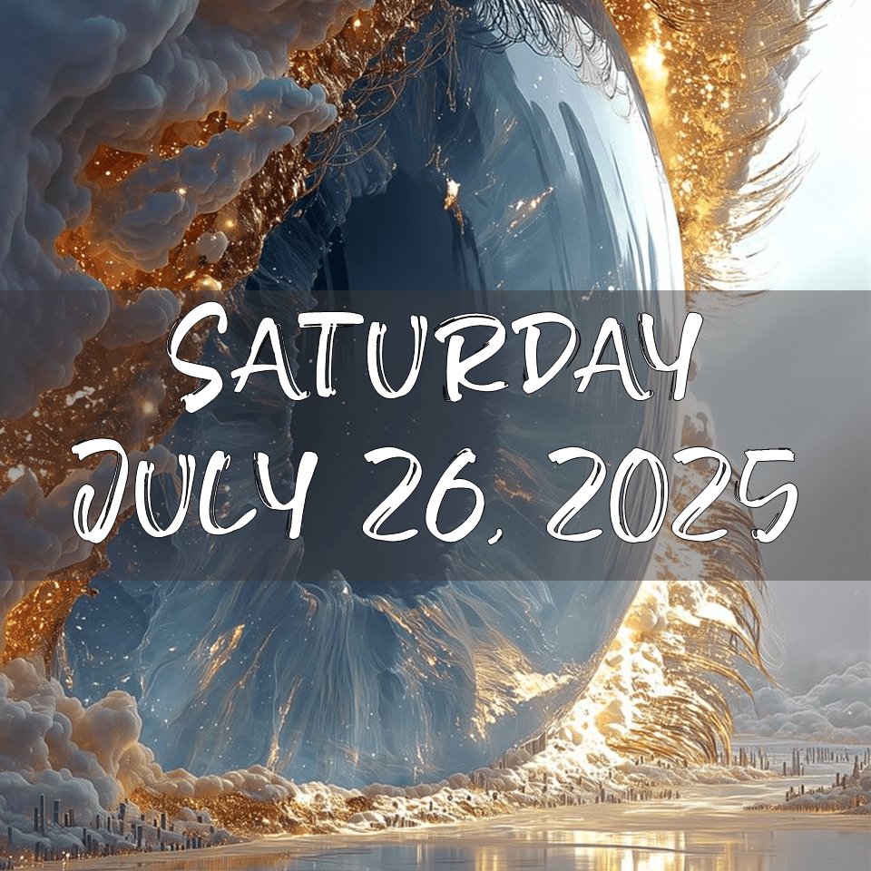 SATURDAY, JULY 26,&nbsp;2025