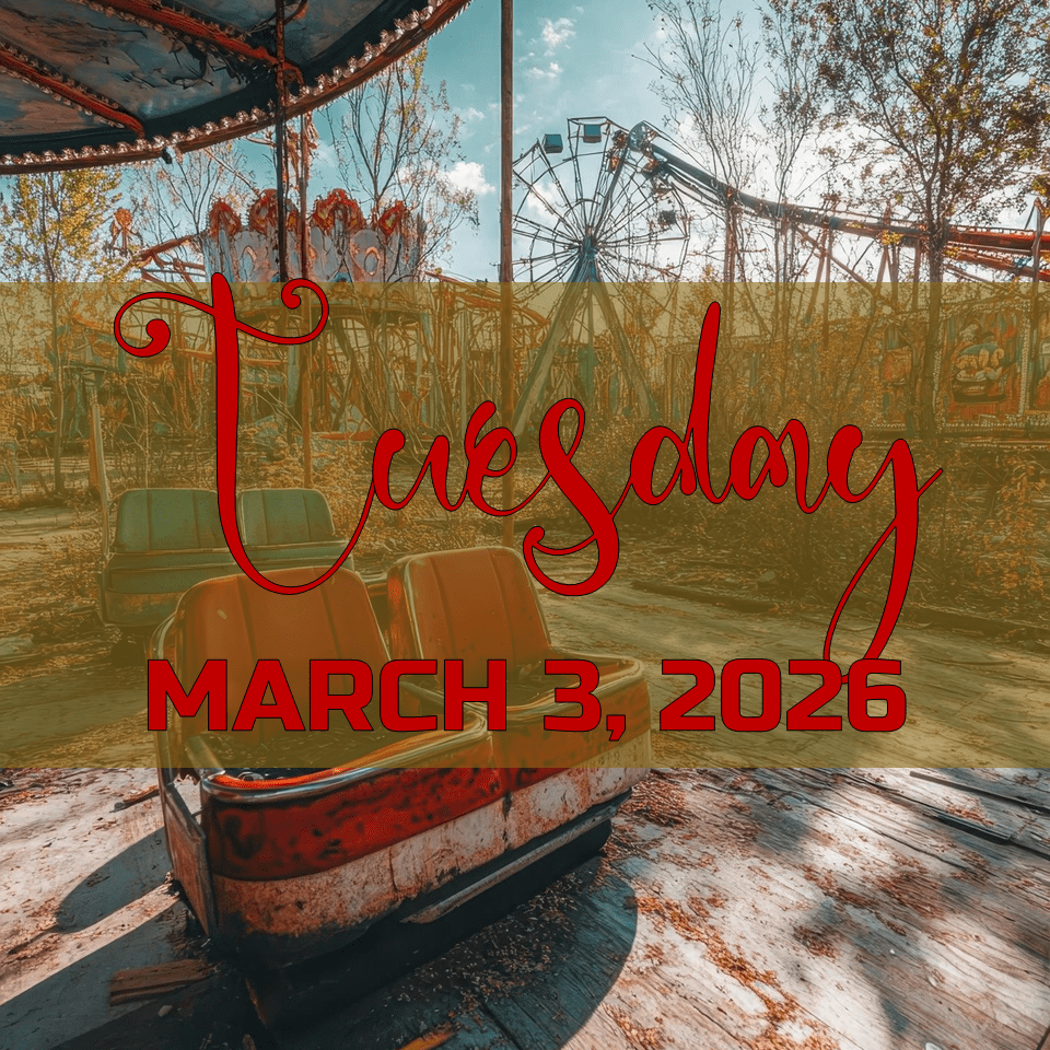 TUESDAY, MARCH 3,&nbsp;2026