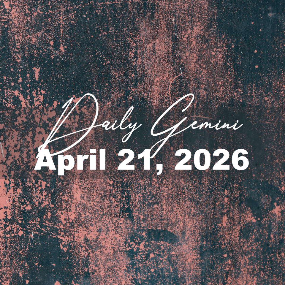 TUESDAY, APRIL 21,&nbsp;2026